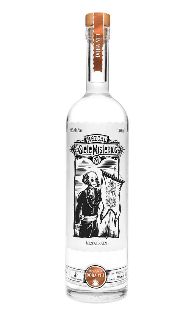 LOS SIETE MISTERIOS DOBA YEJ MEZCAL COPPER POT 70CL