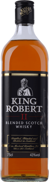 King Robert II Blended Scotch Whisky 75CL