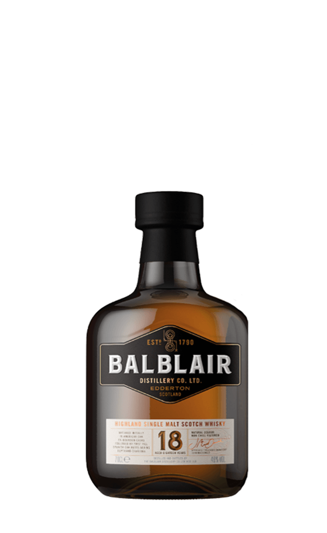 Balblair 18 Years Single Malt Scotch Whisky 70CL