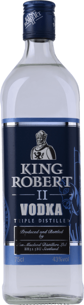 King Robert II Vodka 75CL