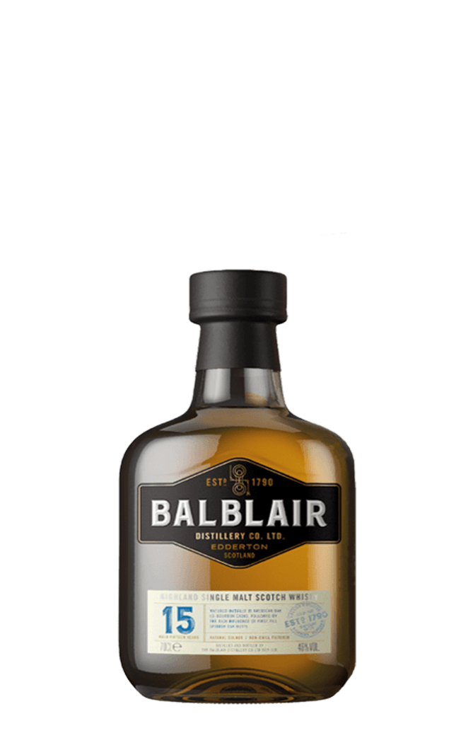 Balblair 15 Years Single Malt Scotch Whisky 70CL
