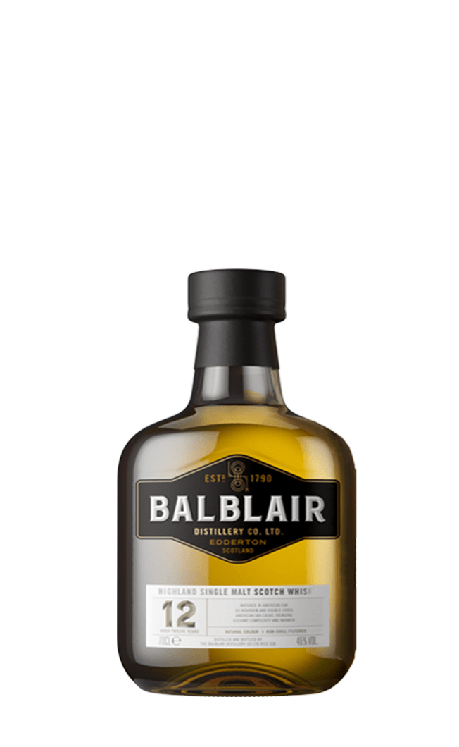 Balblair 12 Years Single Malt Scotch Whisky 70CL