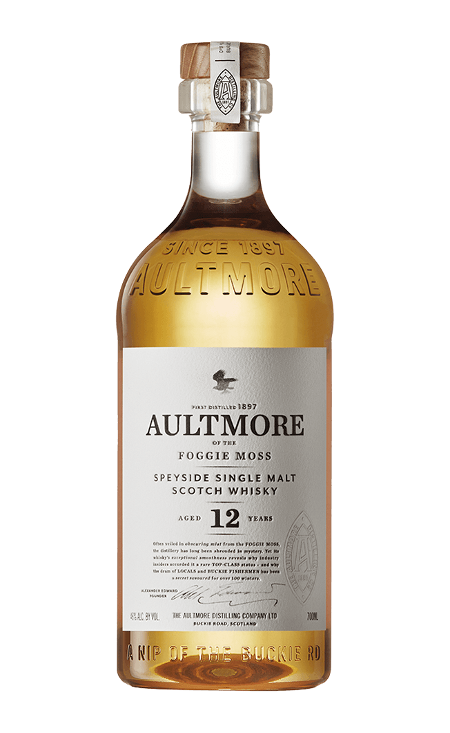 Aultmore 12 Year Old Single Malt Whisky 70CL