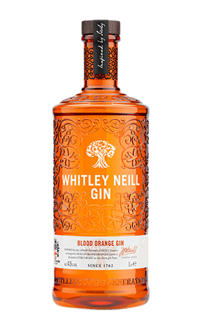 Whitley Neill Blood Orange Gin 41.3% 1L