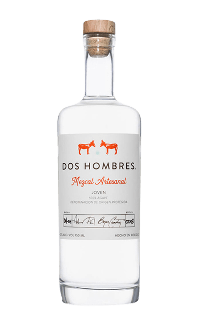 Dos Hombres Mezcal Artesanal Joven 75CL