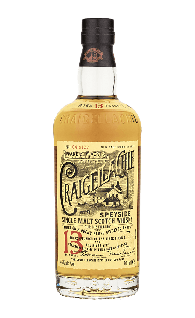 Craigellachie 13 Year Old Single Malt Scotch Whisky 70CL