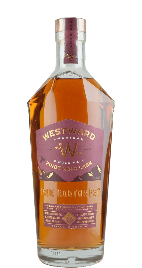 American whisky 70CL Single Malt Pinot Noir Finish