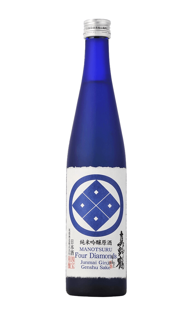 Manotsuru Four Diamonds Genshu Junmai Ginjo 50CL