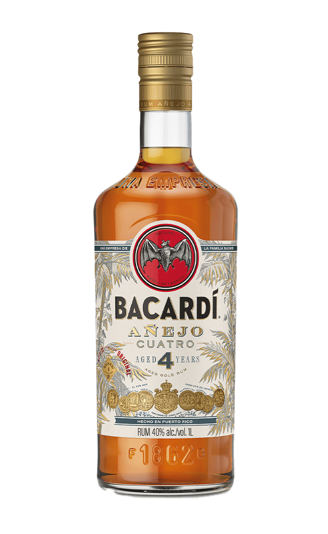 Bacardi AÃ±ejo 4 Year Old 1L