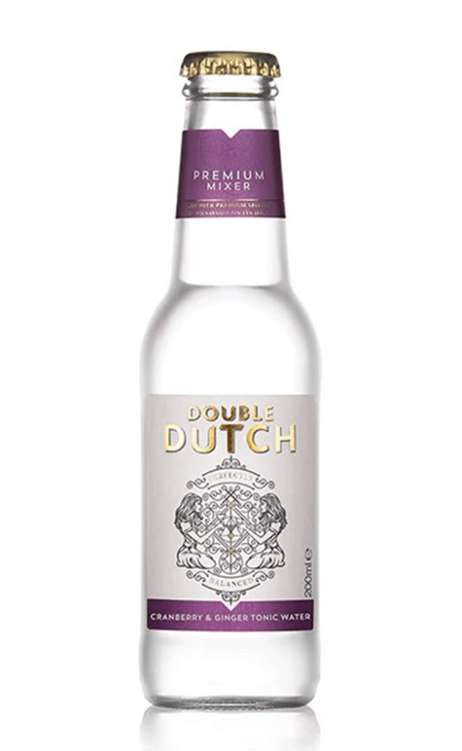 Double Dutch Cranberry & Ginger Tonic Water 24 x 20CL