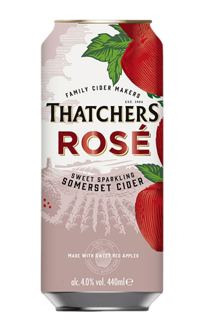 Thatchers RosÃ© Can 24 x 44CL