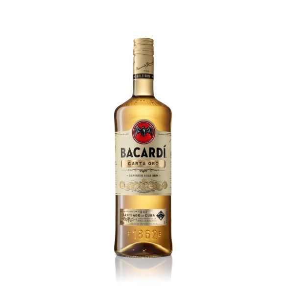 Bacardi Carta Oro Gold Rum 1L