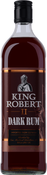 King Robert II Dark Rum 75CL