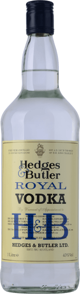 HEDGES & BUTLER VODKA 1L