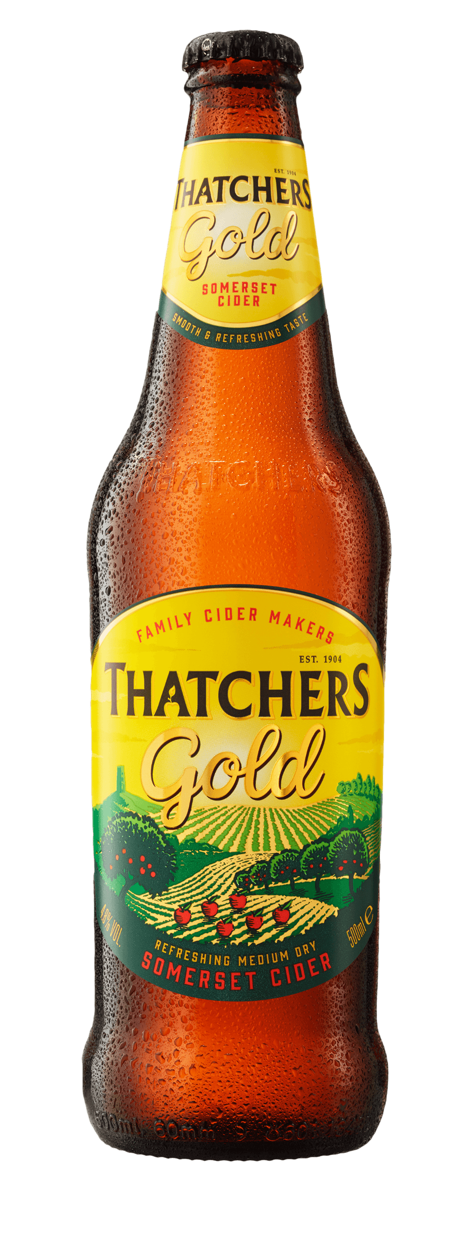 Thatchers Gold Bottle 6 x 50CL