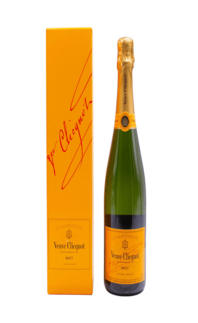 Veuve Clicquot Yellow Label with gift box