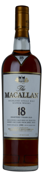 The Macallan Sherry Oak 18 Years Old 70CL